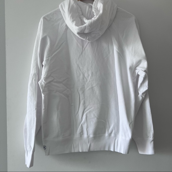 Reigning Champ White Relax Terry Lightweight Hoodie - Picture 8 of 9